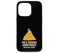 Gold Panning Hobby Gift Creek Pan Sluice Prospector, regalo Custodia per iPhone 13 Pro