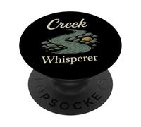 Gold Panning Hobby Gift Creek Pan Sluice Prospector, regalo PopSockets PopGrip Adesivo