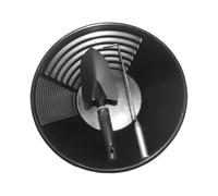 Gold Panning Pan Double Riffles 13,78 Pollici Strumento di Raccolta Portatile Oro Prospecting Pan per Principianti Esposto Bedrock Surging Waters- Con Vanga e Gancio