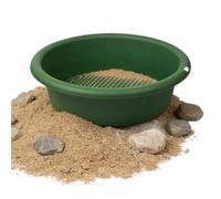 Gold Panning Pan, setaccio a rete antiruggine a pellet, classificatore Gold Prospecting Pan - per piante in vaso, prospezione, setacciatura, pellet, roccia, suolo, sporco, giardinaggio