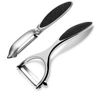 GOLD PIE 2 Pela Verdure Pelapatate Professionale in Acciaio Inox - Pela Argento