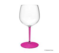 Gold Plast Bicchiere Balloon Tonic + Gambo Fucsia Trasparente 582 Cc