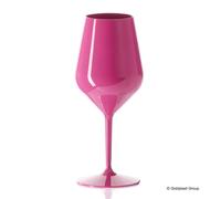 Calice vino in plastica 470 ml fucsia