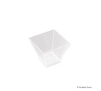 Gold Plast Coppetta Pagoda 65 Cc Trasparente Cf 25 Pz