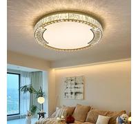 Gold Round Ceiling lamp For Bedroom Living Room Dining Modern Home Decor Luxury Crystal Led Lustre Ceiling Light Fixture