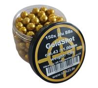 Gold-Shot - 150 palline in alluminio Cal. 43, ideali per t4e Glock 17, PPQ, M&P9, ecc