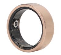 Gold Smart Health Ring with Sleep Tracking, 7-Day Battery