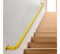 Gold Stair il 330 cm Industrial Iron Scale Ringhiera Parete Barra di Supporto di Sicurezza per Interni/Esterni Disponibile in Misure 80 cm 1 m 120 cm 150 cm 2 m 3 m