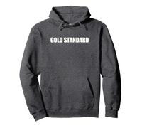 Gold Standard Felpa con Cappuccio, Unisex per Adulti, Grigio Scuro, M