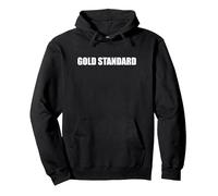 Gold Standard Felpa con Cappuccio, Unisex per Adulti, Nero, XL