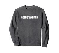 Gold Standard Felpa, Unisex per Adulti, Grigio Scuro, L