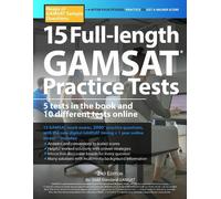 Gold Standard GAMS 15 Full-length GAMSAT Practice Tests, Heaps of G (Tascabile)