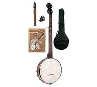 Gold Tone CC-OT/L Cripple Creek Openback Banjo (mancino, cinque corde, marrone vintage)