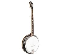 GOLD TONE ORNG BLOSS.PRO RESO BANJO+CASE