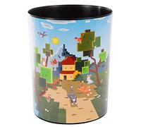 goldbuch 82 124 Cestino Mein Game, cestino della spazzatura con diametro di 25 cm e altezza di 30 cm, contenitore di 12 litri, contenitore di carta motivo Mein Game