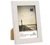 goldbuch 92 0394 - Cornice portafoto Tallinn in Legno MDF, per Foto Singola, Formato 15 x 20 cm, con Supporto da appoggiare e da Parete, Colore: Bianco