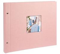 goldbuch Album a vite Bella Vista 39x31 40 pagine nere rosa