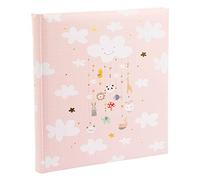 goldbuch Album fotografico Mobile Girl con 58 pagine bianche e 4 pagine illustrate, copertina in stampa con stampa dorata, album ragazza, album fotografico, rosa, 30 x 31 x 4 cm
