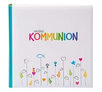 goldbuch Album Fotografico per Comunione, Arcobaleno, 25 x 25 cm, 60, 4 Pagine di Testo, Stampa Artistica, Bianco/colorato, 03 028