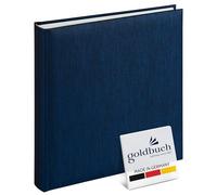 Goldbuch Album Fotografico SummerTime, 25 x 25 cm, 60 Pagine con Pergamena, Blu, 25x25 cm