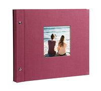 goldbuch Bella Vista - Album a Vite con Intaglio per Foto, Fucsia, 40 mm