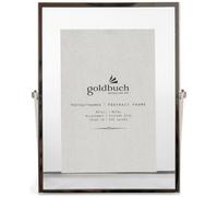 goldbuch Cornice portafoto Loft in metallo, con supporto, per 1 foto in formato 10 x 15 cm, cornice in metallo ca. 16 x 20,5 x 1 cm, cornice argentata 10 x 15 cm