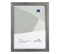 goldbuch Cornice per Foto Skandi 15 x 20 cm, Cornice Singola in Vero Legno, Cornice in Legno da appoggiare, Cornice in Legno con Supporto da Parete, Cornice per Foto, Colore: Argento
