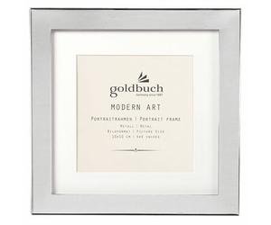 goldbuch Cornice per quadri Arte moderna 16x16 cm argento