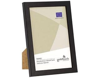 goldbuch Cornice portafoto Skandi 15 x 20 cm, Cornice Singola in Vero Legno, Cornice per Ritratto da appoggiare, Cornice in Legno con Supporto da Parete, Cornice per Foto, Cornice Bianca