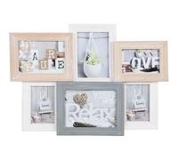 Zep Vincennes 6 Photo Wood One Size White / Grey / Brown