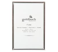 goldbuch Fine - Cornice portafoto, per foto e immagini 10 x 15 cm, in metallo, colore argento, 960262