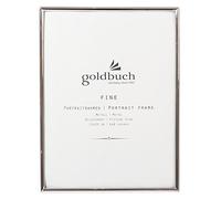 goldbuch Fine - Cornice portafoto, per foto e immagini 15 x 20 cm, in metallo, colore argento, 960264