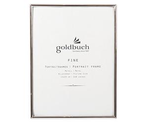goldbuch Fine - Cornice portafoto, per foto e immagini 15 x 20 cm, in metallo, colore argento, 960264