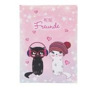 goldbuch Libro degli amici 88 pagine illustrate 15x21 cm Musica per gatti