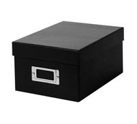 goldbuch Scatola Bella Vista con 8 schede di registrazione nero