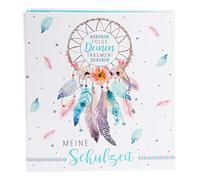 Goldbuch Schulzeit - Raccoglitore formato DIN A4, motivo acchiappasogni, larghezza dorso 5 cm, con stampa artistica, raccoglitore con 4 divisori, raccoglitore multifunzione circa 28,5 x 32 x 5 cm,
