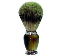 Golddachs Pennello da Barba, 100% peli di Tasso, rasatura Galalith, Multicolore, Taglia Unica