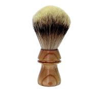 Golddachs - Pennello da barba, 100% setole argentate di tasso