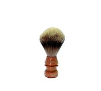 Golddachs - Pennello da barba, 100% setole argentate di tasso