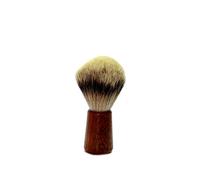 Golddachs - Pennello da barba, in legno di cedro, 100% setole d'argento