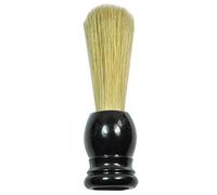 Golddachs - Pennello da barba, setole di maiale in plastica, colore: nero