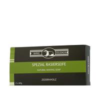 Golddachs sapone da barba legno di cedro confezione doppia 2 x 60 g