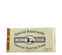 Golddachs sapone da barba legno di sandalo confezione doppia 2 x 60 g