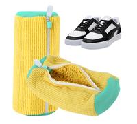 Goldeluxe 2 Pezzi Sacchetti per Lavare Scarpe in Lavatrice, Sacchetti Riutilizzabili con Cerniera, Protezione Contro la Deformazione e i Cavi, Pulizia Completa a 360° per Sneakers e Scarpe Sportive