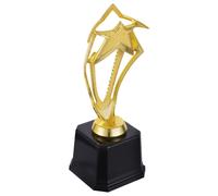 Golden 27,5 cm Hollow out Star Design Award Premi ricompensa in plastica