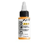 GOLDEN - Acrilici ad alto flusso fluorescente, colore arancio-giallo, 29,6 ml / 30 ml