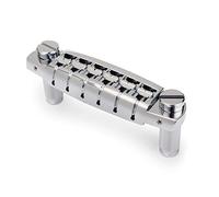 Golden Age Chrome basso profilo regolabile avvolgente ponte con borchie metriche per chitarra elettrica