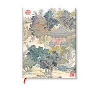 Golden Age of Prosperity, an Era in Jinling, Journal, Midi, Unlined, Elastic Band, 120 Gsm