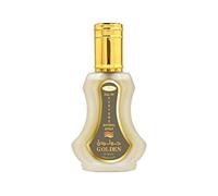 Golden Al Rehab - Profumo 35 ml (ambra, orientale, arabo, oud, misk, muschio, naturale perfume, legno di aquila, essenziale, attar scent)