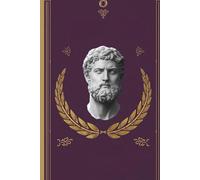 Golden and Purple Notebook - Lined Journal Inspired by Marcus Aurelius: Perfect for Writing, Journaling and Reflection - 160 Ivory Daily Ruled Pages ... & Personal Use | 6x9 Softcover or Hardcover
